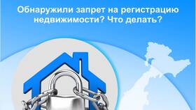 Что означает запрещение регистрации в выписке в Адамас