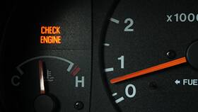 Из-за чего горит чек (Check Engine) в Адамас