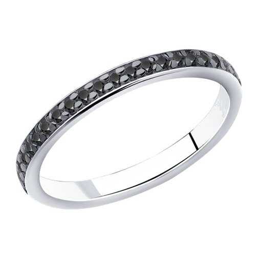 Серебряное кольцо женское с фианитами SOKOLOV 94010700 р.14.5 в Адамас
