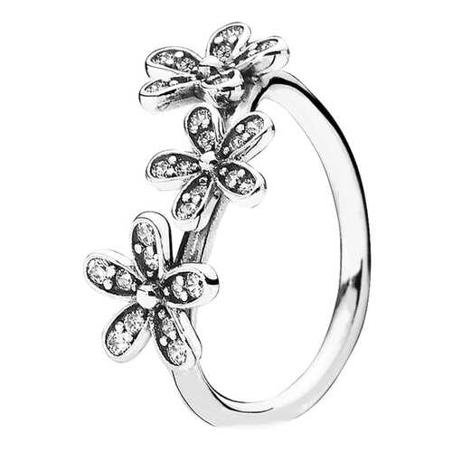 Кольцо женское PANDORA 190933CZ-48 серебряное р.15 в Адамас