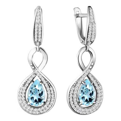 Серьги Aquamarine 4449702А.5 в Адамас