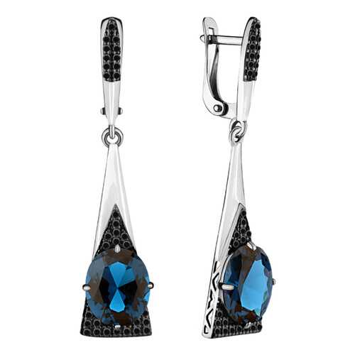 Серьги Aquamarine 4702893Ч.5 в Адамас