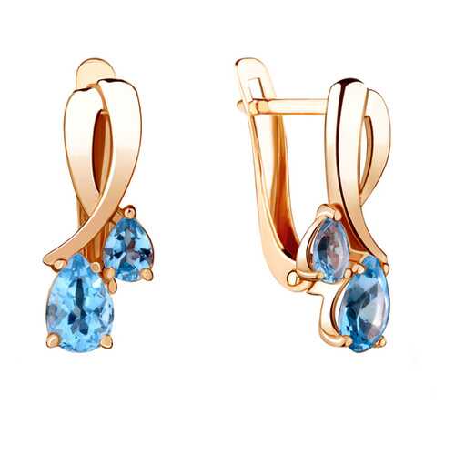 Серьги Aquamarine 4721505.6 в Адамас