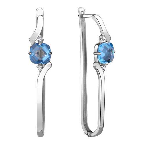 Серьги Aquamarine 4725592А.5 в Адамас