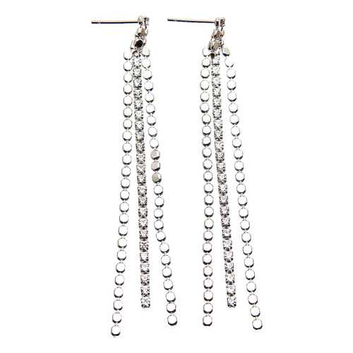 Серьги Asavi Jewel ER801038 серебристые в Адамас