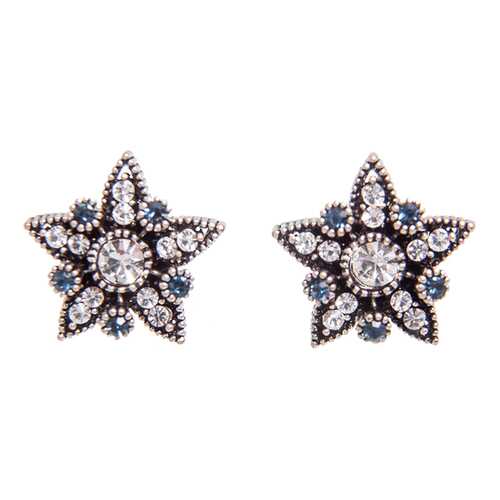 Серьги Asavi Jewel ER808122 серебристые, синие в Адамас