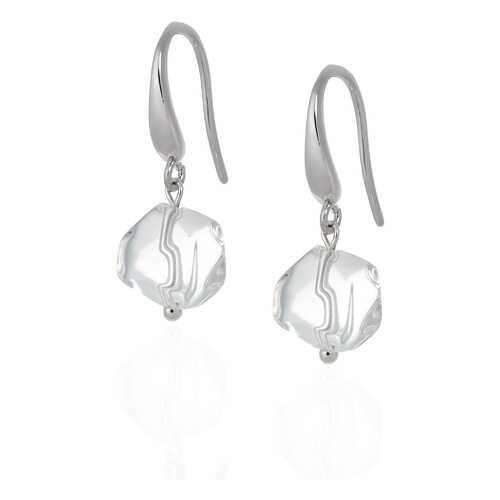 Серьги Lattrice 54666151 прозрачные в Адамас