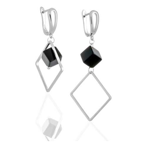 Серьги Lattrice, вставка агат, артикул 54655584 в Адамас