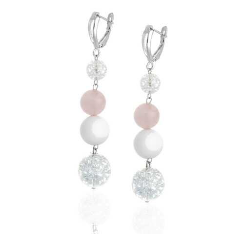 Серьги Lattrice, вставка кварц, артикул 53577613 в Адамас