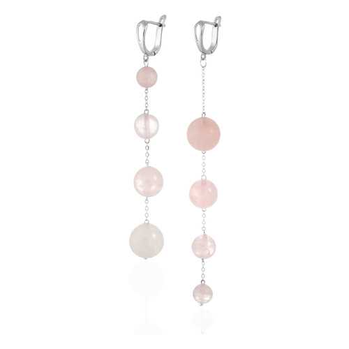 Серьги Lattrice, вставка кварц, артикул 54656044 в Адамас