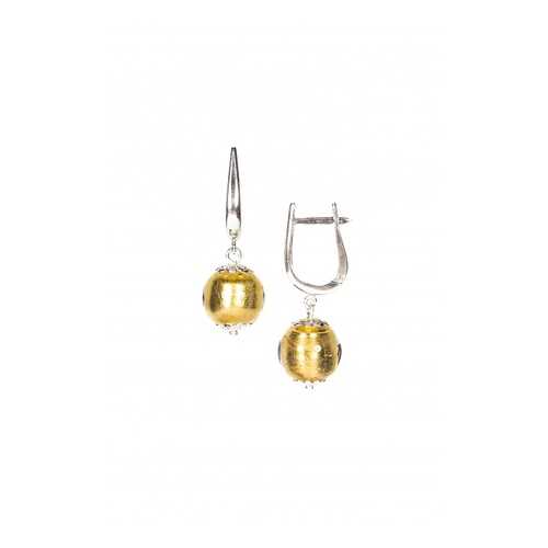 Серьги Perla Grande Argento 09030703 золотистые в Адамас