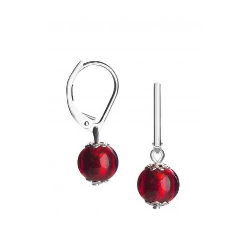 Серьги Perla Piccolo Argento 09030704 красные в Адамас