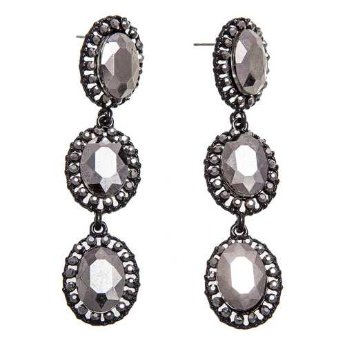 Серьги женские Asavi Jewel ER811063 серые в Адамас